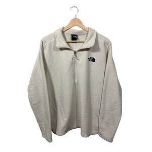 Northface Cream Quarterzip Sweatshirt
